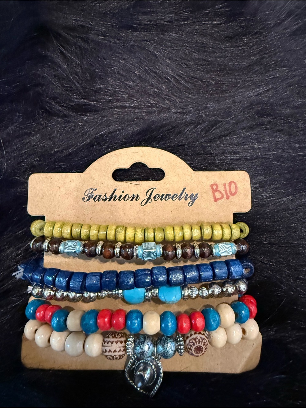 Boho Multicolor Beaded Bracelet Set - Fashion Jewelry